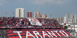 Terza vittoria per il Taranto Calcio riprende allenamento per il prossimo incontro