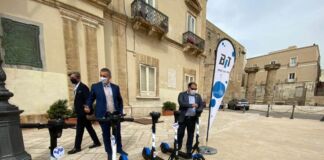 Taranto: presentato il servizio di monopattini elettrici di BIT Mobility
