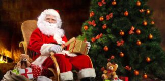 babbo natale arriva a palagiano