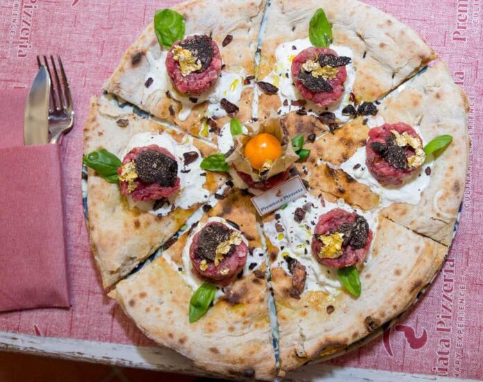 Pizza più costosa euro 69 nella Puglia
