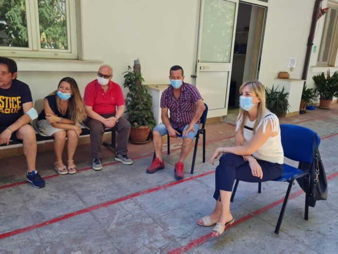 Taranto: Gabriella Ficocelli incontra i senza fissa dimora