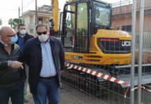 Rinaldo Melucci segue i lavori a Taranto