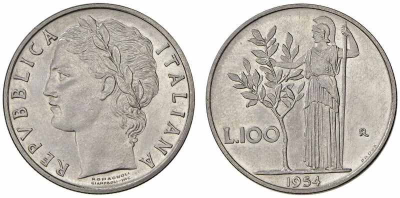 moneta da 100 Lire