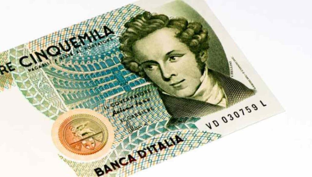 vecchia 5000 lire