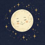 Immagine di una dolce buonanotte con frasi ispiratrici per il 9 febbraio 2026.