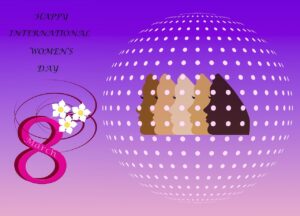 Immagine di un cielo stellato con frasi dolci per augurare buonanotte l'8 marzo 2026.