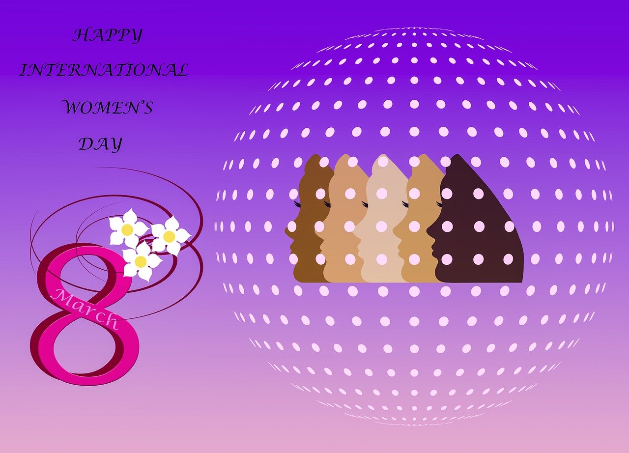 Immagine di un cielo stellato con frasi dolci per augurare buonanotte l'8 marzo 2026.