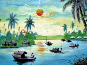 Questo villaggio di pescatori è così bello che sembra dipinto a mano