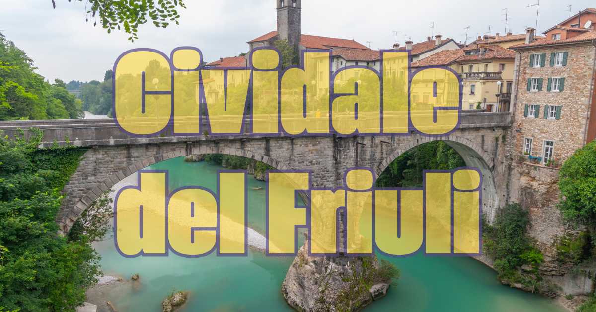 Borgo in Friuli con nome di una sola lettera, evidenziato su una mappa.