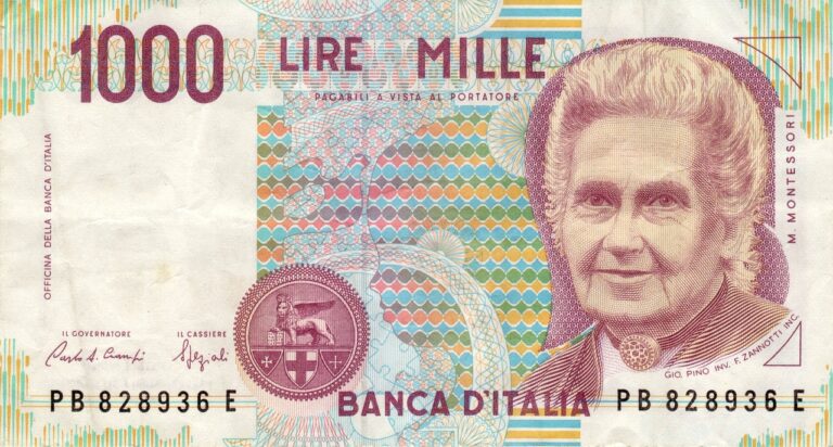 Questa banconota in lire può valere di più se il colore è diverso